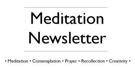 Meditation Newsletter
